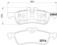 Комплект тормозных колодок HELLA PAGID 8DB 355 011-351
