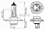 Лампа накаливания BOSCH 1 987 302 041