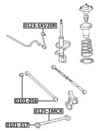 Подвеска ASVA 0101-056