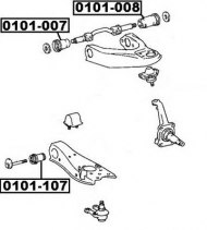 Подвеска ASVA 0101-107