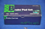 Комплект тормозных колодок PARTS-MALL PKB-004