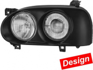 комплект фар HELLA 1DL 007 385-801