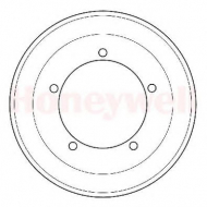 Тормозный барабан BENDIX 329192B