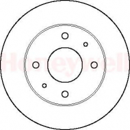 Тормозной диск BENDIX 561402B