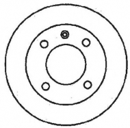 Тормозной диск BENDIX 561513B