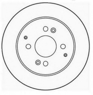 Тормозной диск BENDIX 561952B