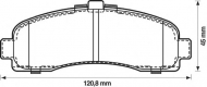 Комплект тормозных колодок BENDIX 572257B