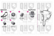 Комплект водяного насоса / зубчатого ремня QUINTON HAZELL QBPK4370