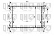 Теплообменник QUINTON HAZELL QER2336