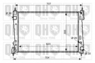 Теплообменник QUINTON HAZELL QER2390