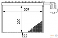 Испаритель HELLA 8FV 351 211-711
