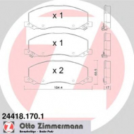 Комплект тормозных колодок ZIMMERMANN 24418.170.1