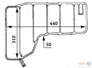 Резервуар HELLA 8MA 376 705-201