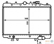 Теплообменник HELLA 8MK 376 707-451