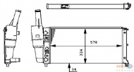 Теплообменник HELLA 8MK 376 713-541