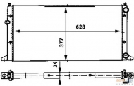 Теплообменник HELLA 8MK 376 715-021