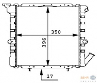 Теплообменник HELLA 8MK 376 716-051