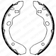 Комлект тормозных накладок DELPHI LS1679