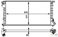 Теплообменник HELLA 8MK 376 717-631