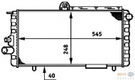 Теплообменник HELLA 8MK 376 720-121