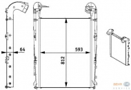 Теплообменник HELLA 8ML 376 728-731