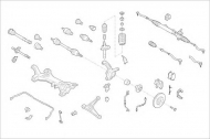 Подвеска колеса DELPHI FORD-17307-F