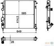 Теплообменник HELLA 8MK 376 755-361