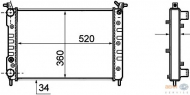 Теплообменник HELLA 8MK 376 756-501