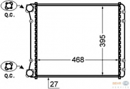 Теплообменник HELLA 8MK 376 766-281