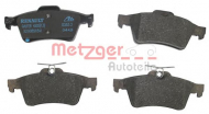 Комплект тормозных колодок METZGER 1160105