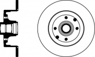 Тормозной диск HELLA 8DD 355 101-671