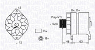 Генератор MAGNETI MARELLI 063321191010