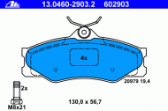 Комплект тормозных колодок ATE 13.0460-2903.2