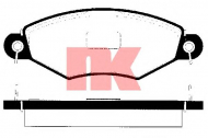 Комплект тормозных колодок NK 223735