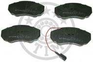 Комплект тормозных колодок OPTIMAL 96001