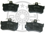 Комплект тормозных колодок OPTIMAL 9878
