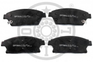 Комплект тормозных колодок OPTIMAL 12407