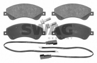 Комплект тормозных колодок SWAG 50 91 6673