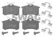 Комплект тормозных колодок SWAG 60 91 6527
