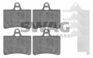 Комплект тормозных колодок SWAG 64 91 6420