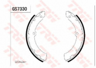 Комлект тормозных накладок TRW GS7330