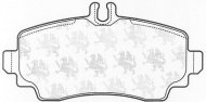 Комплект тормозных колодок QH Benelux BP1073