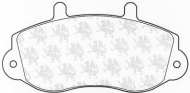 Комплект тормозных колодок QH Benelux BP1083