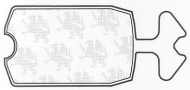 Комплект тормозных колодок QH Benelux BP260
