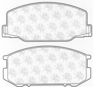 Комплект тормозных колодок QH Benelux BP276