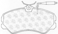 Комплект тормозных колодок QH Benelux BP540