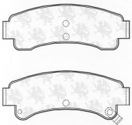 Комплект тормозных колодок QH Benelux BP574