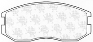 Комплект тормозных колодок QH Benelux BP602