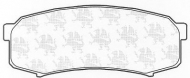 Комплект тормозных колодок QH Benelux BP757
