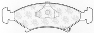 Комплект тормозных колодок QH Benelux BP898